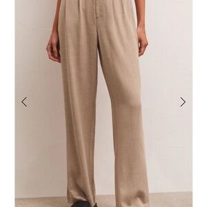Z Supply Tan Wide Leg Pants